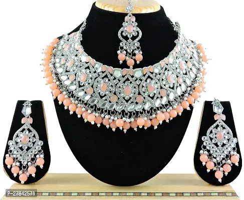 Trendy Alloy Necklace Set