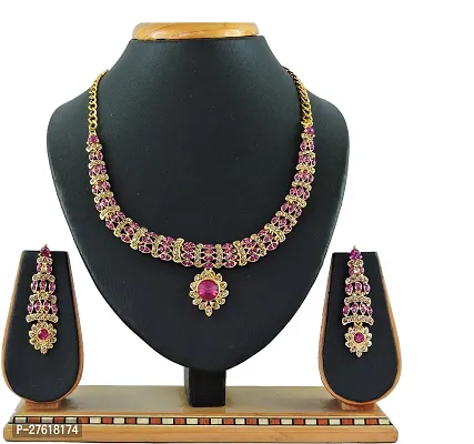 Trendy Alloy Necklace Set