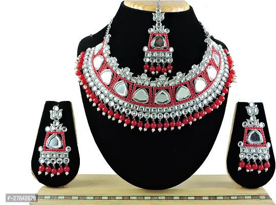 Trendy Alloy Necklace Set