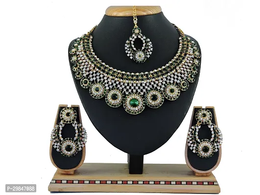 Trendy Alloy Necklace Set