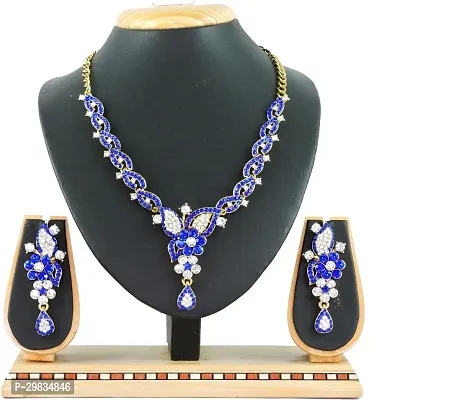 Trendy Alloy Necklace Set