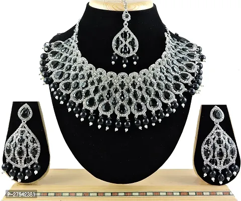 Trendy Alloy Necklace Set