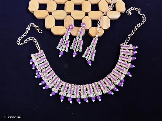 Trendy Alloy Necklace Set-thumb2