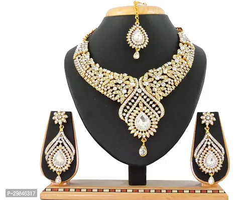 Trendy Alloy Necklace Set