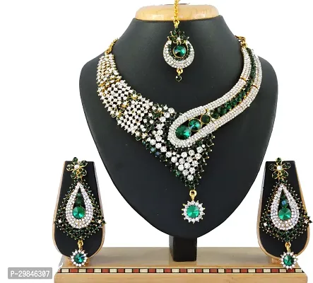 Trendy Alloy Necklace Set