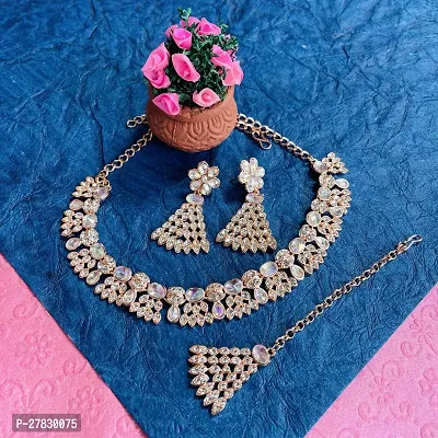 Trendy Alloy Necklace Set-thumb3