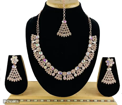 Trendy Alloy Necklace Set-thumb2