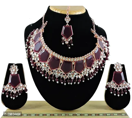 Trendy Alloy Necklace Set-thumb0