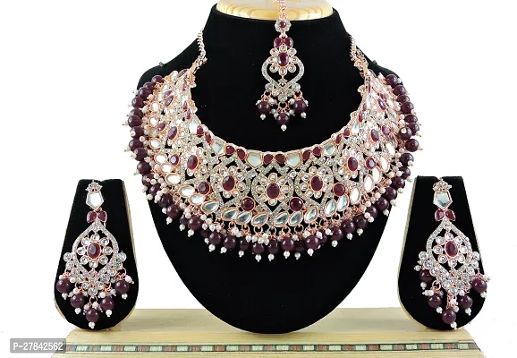 Trendy Alloy Necklace Set