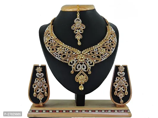 Trendy Alloy Necklace Set