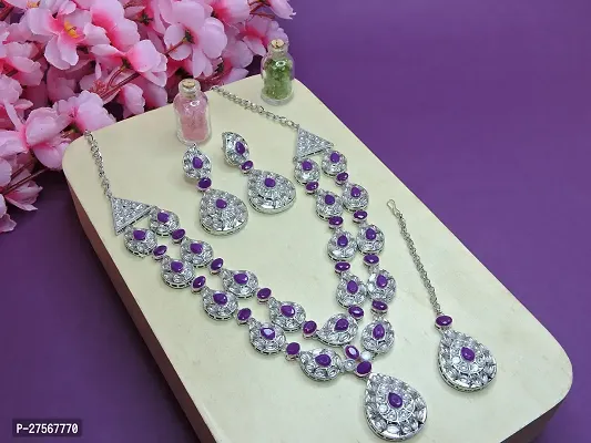 Elegant Alloy Jwellery Set for Women