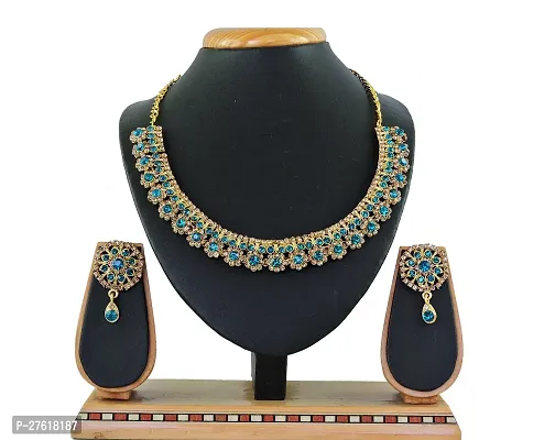 Trendy Alloy Necklace Set