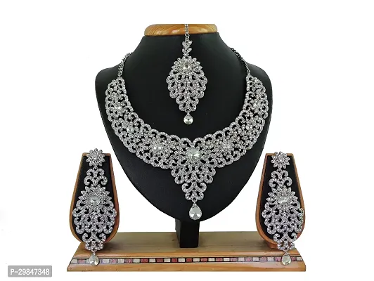 Trendy Alloy Necklace Set