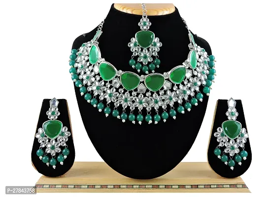 Trendy Alloy Necklace Set