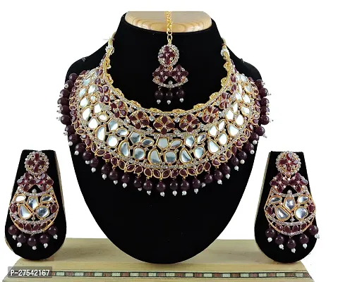 Trendy Alloy Necklace Set