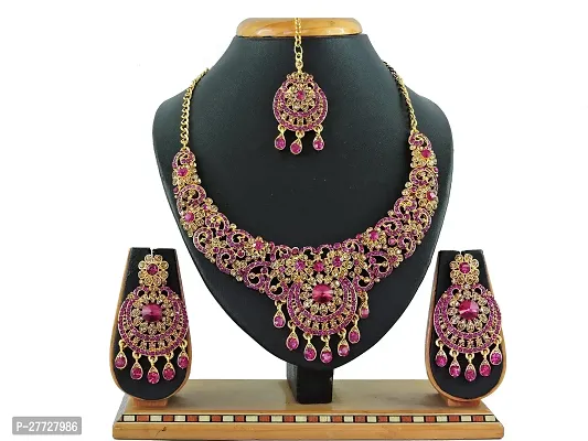 Trendy Alloy Necklace Set