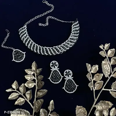 Trendy Alloy Necklace Set-thumb2