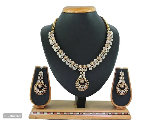 Trendy Alloy Necklace Set