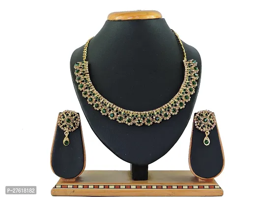 Trendy Alloy Necklace Set