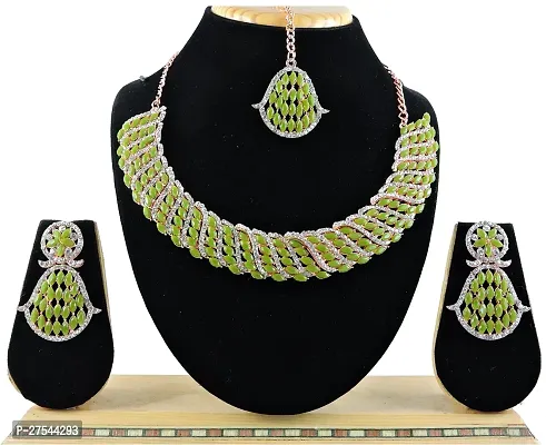 Trendy Alloy Necklace Set