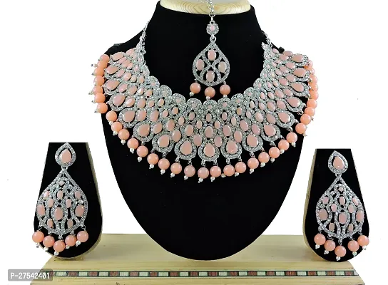 Trendy Alloy Necklace Set