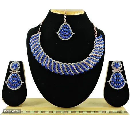 Trendy Alloy Necklace Set