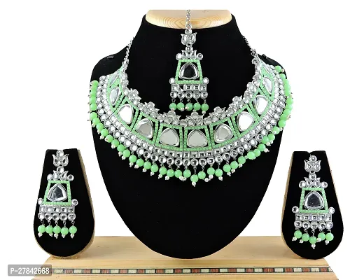 Trendy Alloy Necklace Set