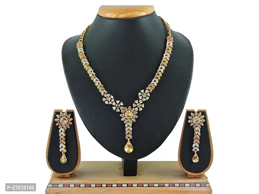 Trendy Alloy Necklace Set