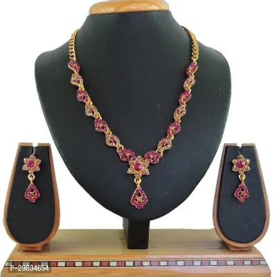 Trendy Alloy Necklace Set-thumb0