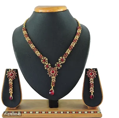 Trendy Alloy Necklace Set