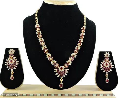 Trendy Alloy Necklace Set