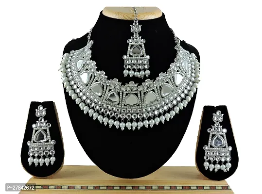 Trendy Alloy Necklace Set