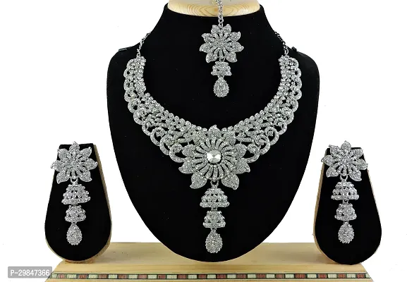 Trendy Alloy Necklace Set