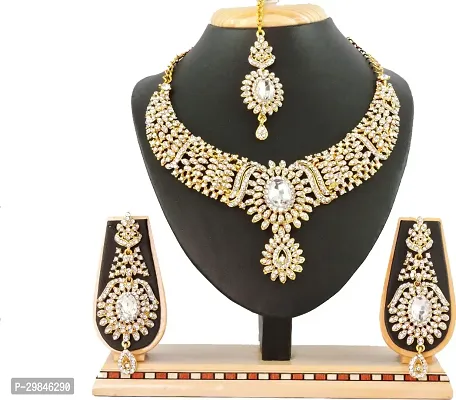 Trendy Alloy Necklace Set