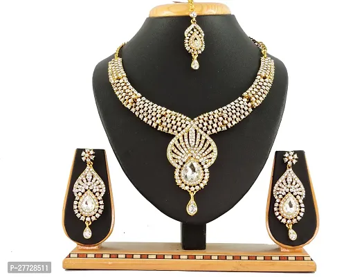 Trendy Alloy Necklace Set