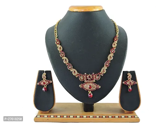 Trendy Alloy Necklace Set