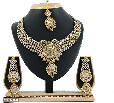 Trendy Alloy Necklace Set