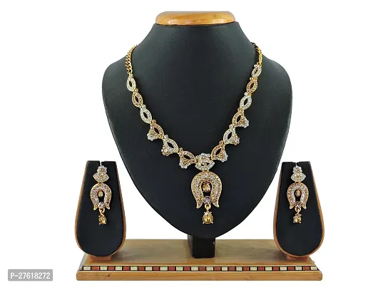 Trendy Alloy Necklace Set