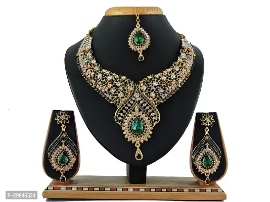 Trendy Alloy Necklace Set