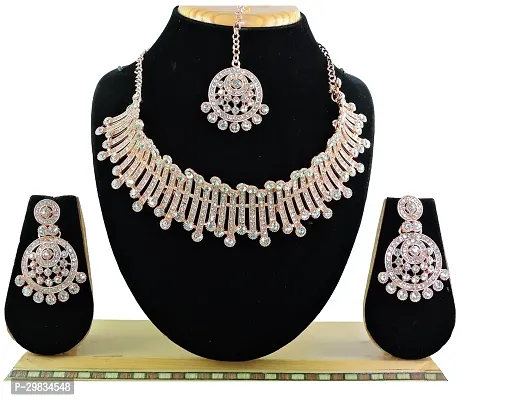 Trendy Alloy Necklace Set