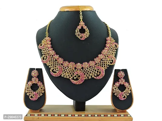 Trendy Alloy Necklace Set