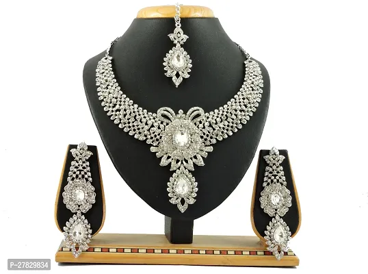 Trendy Alloy Necklace Set