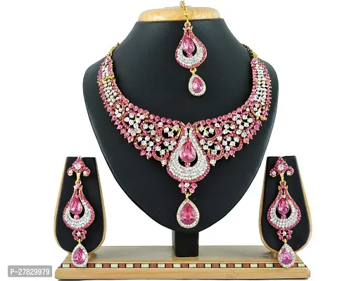 Trendy Alloy Necklace Set