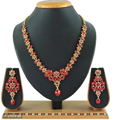 Trendy Alloy Necklace Set