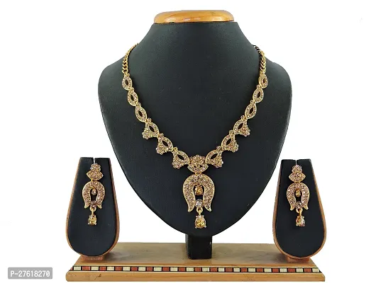 Trendy Alloy Necklace Set