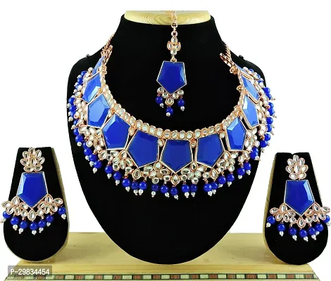 Trendy Alloy Necklace Set