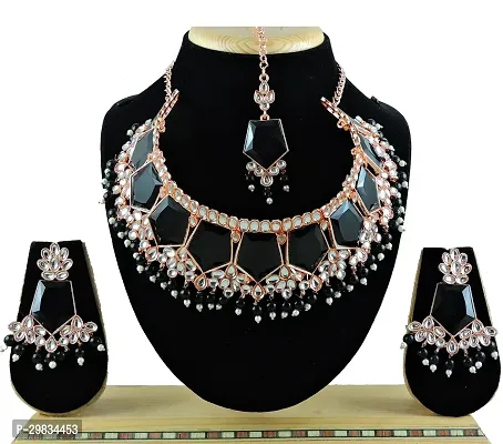 Trendy Alloy Necklace Set