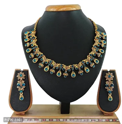 Trendy Alloy Necklace Set