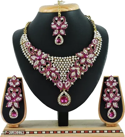 Trendy Alloy Necklace Set