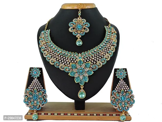 Trendy Alloy Necklace Set